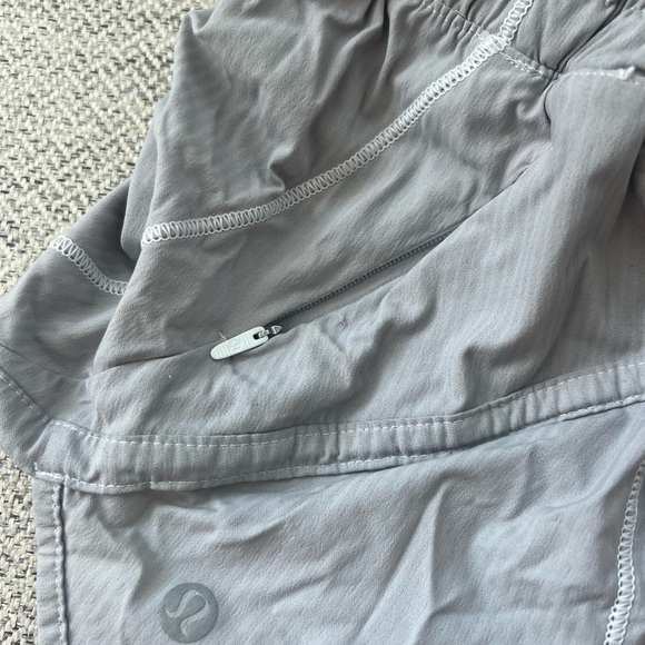lululemon athletica Light Gray Women's Athletic Shorts - Picture 7 of 8
